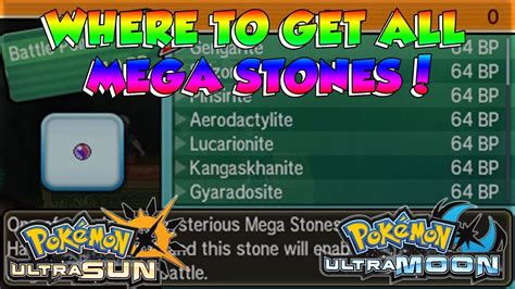ultra sun mega stones